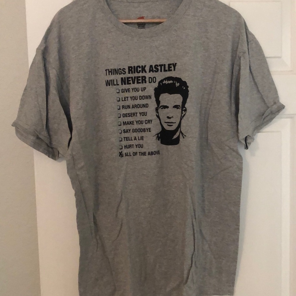 Rick Astley Graphic Tee